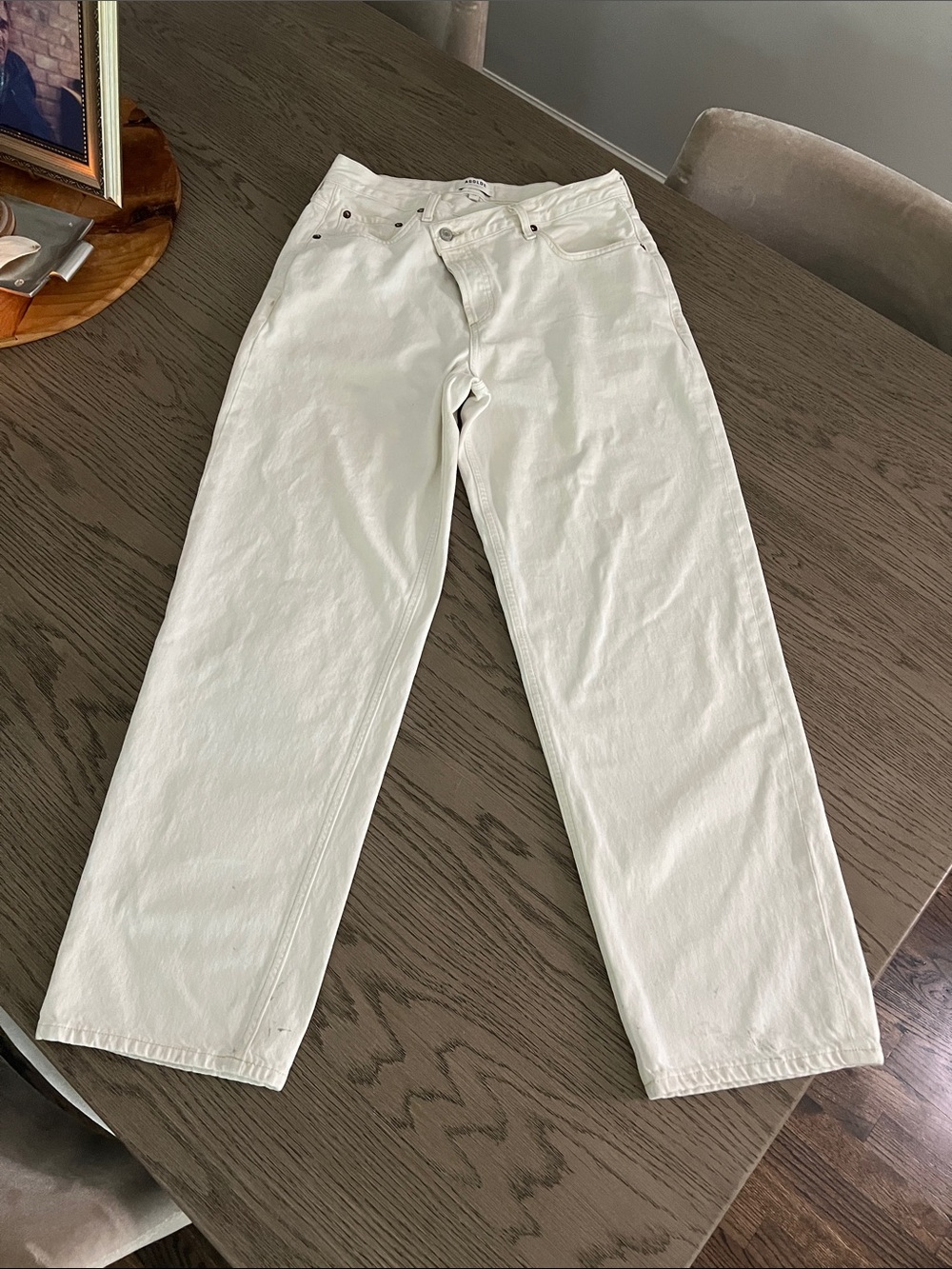 Agolde women’s off white jeans size 28